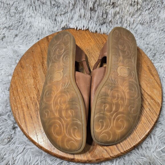 Born Womens Size 8M Mexican Huarache Style Open Toe Light Caramel Sandals - Picture 6 of 9